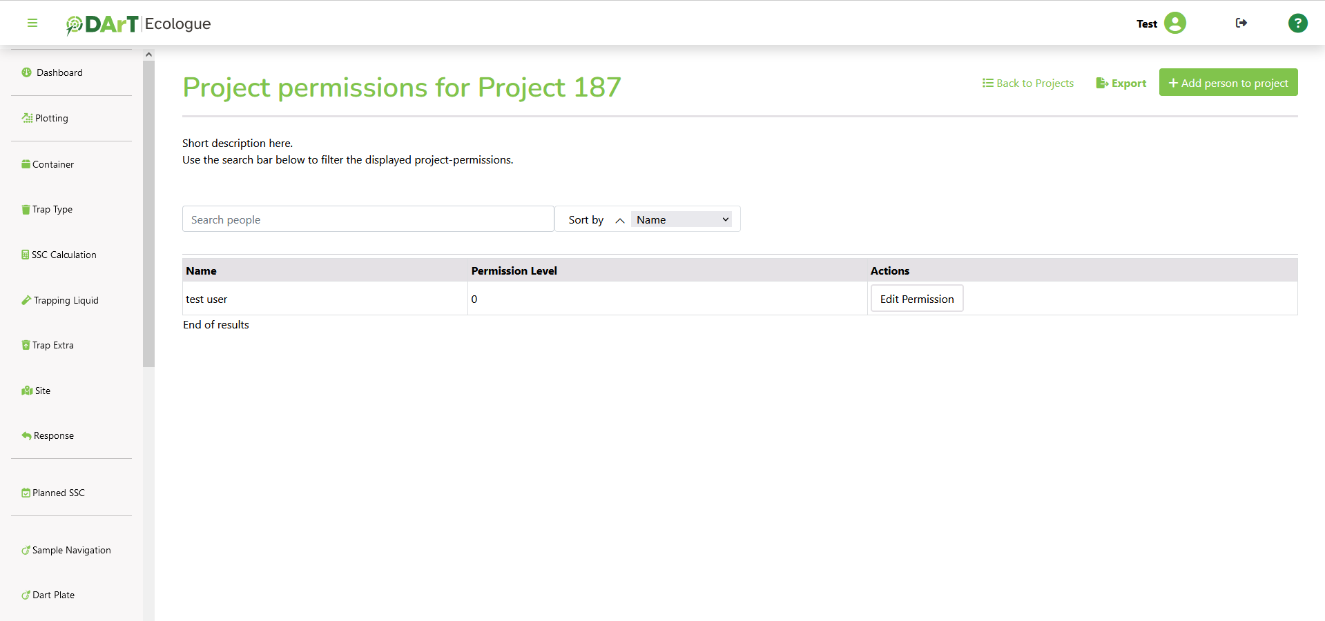 Access Page
