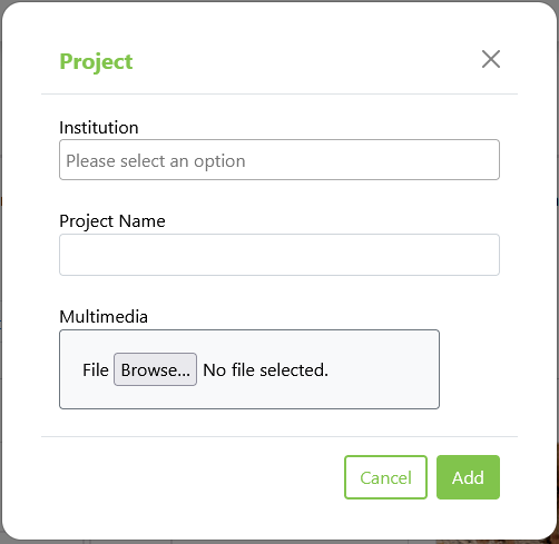 Add a New Project