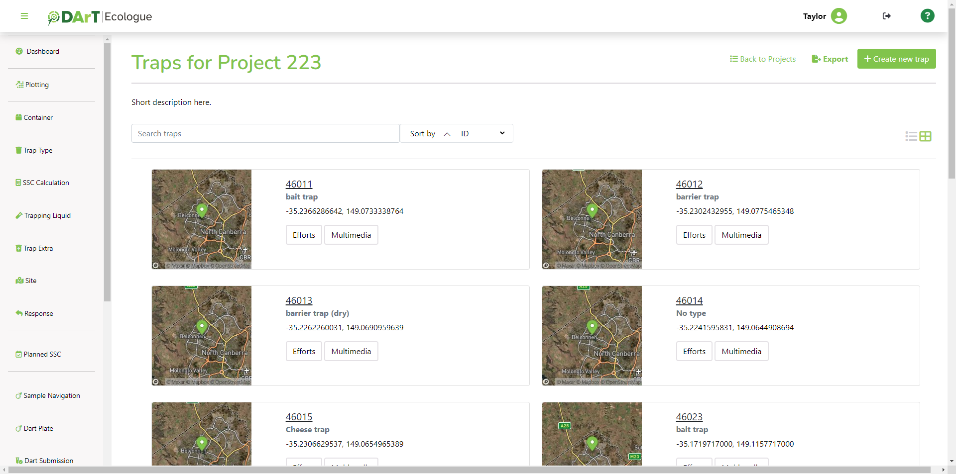 Project Traps