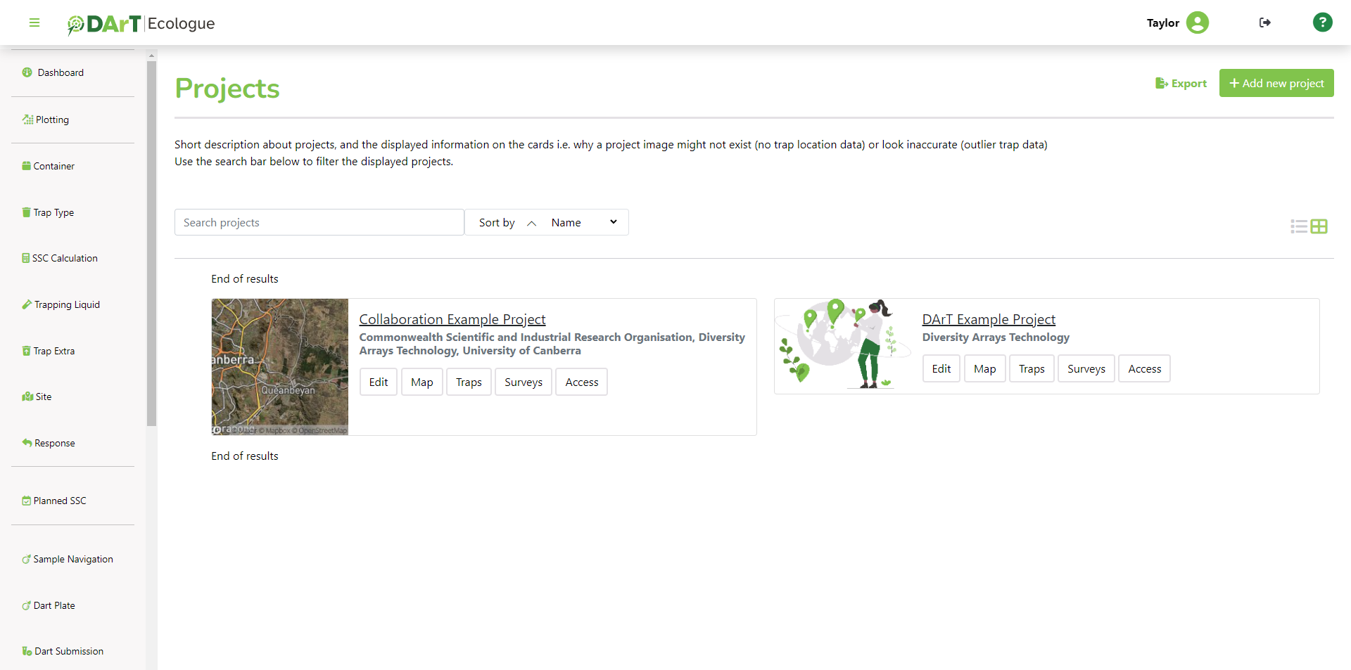 Project page